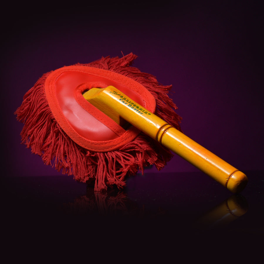The Original California Car Duster™ Mini Duster Wooden Handel